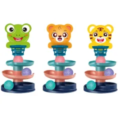 Ball Tower: Wesoła zwierzęca kulkowa wieża w różnych wariantach 45x22cm 1 szt. zdjęcie 3