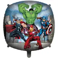 Balon foliowy "Avengers" kwadratowy 46 cm