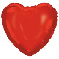 Balon foliowy w kształcie serca – czerwony 46 cm