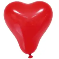Balony w kształcie serca – zestaw 8 sztuk, 25 cm