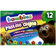 Bambino: Zestaw 12 kredek olejnych