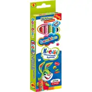 Bambino: Zestaw 6 jumbo kredek z temperówką