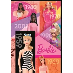 Barbie 65 lat 1000-elementowe puzzle Compact 50x70cm - Clementoni zdjęcie 2