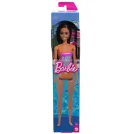 Barbie Beach lalka w fioletowym, wzorzystym stroju kąpielowym - Mattel