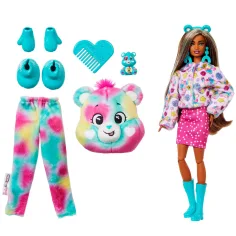 Barbie: Cutie Reveal lalka niespodzianka Miś Troskliwy, seria 2 – Good Vibes miś – Mattel zdjęcie 2