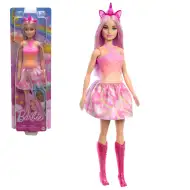 Barbie Dreamtopia: Lalka jednorożec w różowej sukience - Mattel