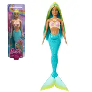 Barbie Dreamtopia: Syrenka z niebieskimi włosami i płetwą - Mattel