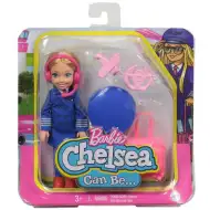 Barbie: Lalka Chelsea pilotka kariera 15 cm - Mattel