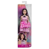 Barbie: Lalka Fashionista w kolorowej, kraciastej sukience - Mattel