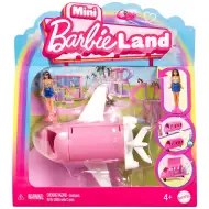 Barbie: Mini BarbieLand pojazdy - Zestaw Samolot Marzeń - Mattel