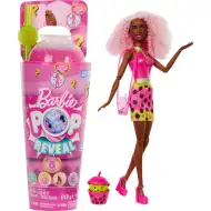Barbie: Slime Reveal Impreza Bąbelkowa Różowa Lalka - Mattel