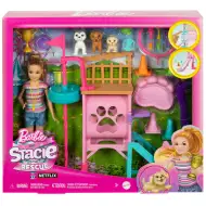Barbie: Stacie na ratunek – Zestaw do szkoły dla psów z akcesoriami – Mattel