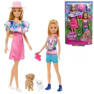 Barbie: Stacie na ratunek - Zestaw Barbie i Stacie z pieskiem i akcesoriami - Mattel