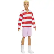 Barbie: Stylowy Ken Fashionista w pasiastym swetrze - Mattel