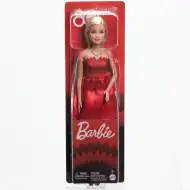 Barbie: Świąteczna lalka z okazji 80. rocznicy w rubinowoczerwonej sukni – Mattel
