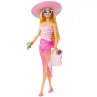 Barbie The Movie: Plażowa lalka Barbie z akcesoriami plażowymi – Mattel