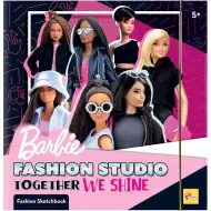 Barbie Together We Shine zestaw do kolorowania i przebierania - Lisciani