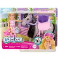 Barbie: Zestaw do zabawy Chelsea i kucyk – Mattel