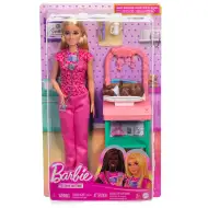 Barbie blond włosa pediatra zestaw do zabawy z lalką - Mattel