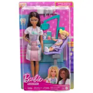 Barbie brunetka dentystka zestaw do zabawy z lalką - Mattel