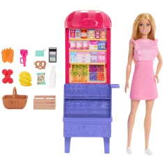 Barbie i Teresa: Przepis na przyjaźń – Zestaw do zabawy „Stoisko z przekąskami Barbie” – Mattel zdjęcie 3