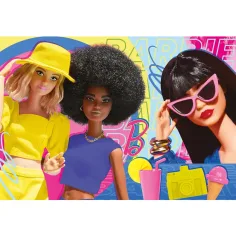 Barbie i przyjaciele 2x60-elementowa maxi podłogowa układanka 50x35 cm - Lisciani zdjęcie 2