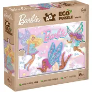 Barbie magiczne przyjaciółki 48-elementowe Eco mini puzzle 35x25 cm - Lisciani