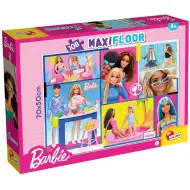 Barbie maxi podłogowe puzzle 108 elementów 70x50 cm – Lisciani
