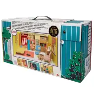 Barbie retro domek marzeń z okazji 75-lecia z lalką i akcesoriami - Mattel
