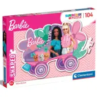 Barbie w rolkach Supercolor puzzle 104 elementów - Clementoni