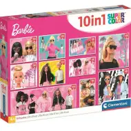 Barbie zestaw puzzli 10w1 - Clementoni