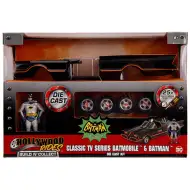 Batman: Klasyczny Animowany TV Batmobile, metalowy składany samochód 1/24 - Simba Toys