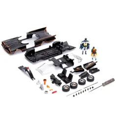 Batman: Klasyczny Animowany TV Batmobile, metalowy składany samochód 1/24 - Simba Toys zdjęcie 2