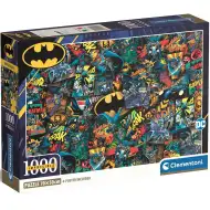 Batman niemożliwa układanka 1000 elementów 70x50 cm - Clementoni