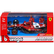 Bburago: Ferrari SF-25 — metalowy model bolidu F1 1/43 (Charles Leclerc #16)