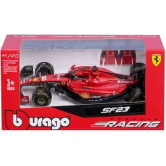 Bburago: Ferrari SF23 F1 samochód wyścigowy model metalowy 1/43 (Charles Leclerc #16) zdjęcie 4