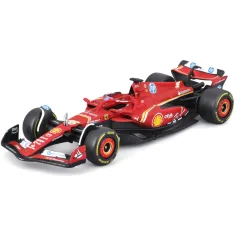 Bburago: Ferrari SF24 F1 samochód wyścigowy metalowy model samochodu 1/43 zdjęcie 4