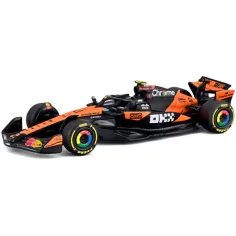 Bburago: McLaren MCL39 Norris F1 (2025) metalowy model samochodu wyścigowego 1/64 (Lando Norris #4) zdjęcie 2
