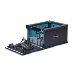 Bburago: Samochód wyścigowy F1 1/43 - MB AMG W15 E Performance pit stop zdjęcie 3