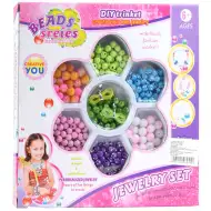 Beads Series: Zestaw do tworzenia biżuterii z ponad 100 koralikami