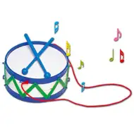 Bębenek dziecięcy 15 cm - D-Toys