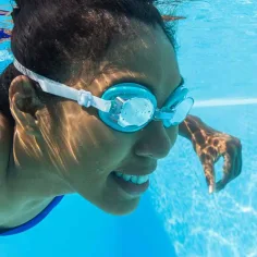 Bestway: Aqua Burst Essential™ okulary pływackie w różnych kolorach 1 sztuka zdjęcie 5