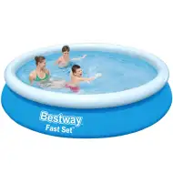 Bestway: Basen Fast Set z dmuchanym kołnierzem 366x76 cm