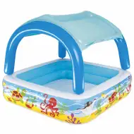 Bestway: Basen dmuchany Beach Buddy™ z daszkiem przeciwsłonecznym 140 x 140 x 114 cm