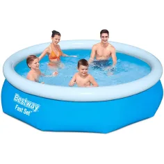 Bestway: Basen z dmuchanym kołnierzem Fast Set 305x66 cm zdjęcie 2