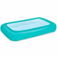 Bestway: Basenik dla dzieci Aquababes™ w kształcie kwadratu z pierścieniem 165 x 104 x 25 cm