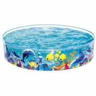 Bestway: Fill N Fun Odyssey basen stelażowy, Ø 183 x 38 cm