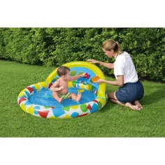 Bestway: Lil' Splash & Learn™ basenik 120 x 117 x 46 cm zdjęcie 2
