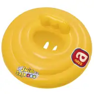 Bestway: Swim Safe – Trzykomorowe kółko do pływania dla niemowląt z siedziskiem, 69 cm