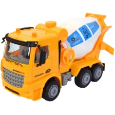 Betoniarka ciężarówka w żółtym kolorze, 17 cm. zdjęcie 2